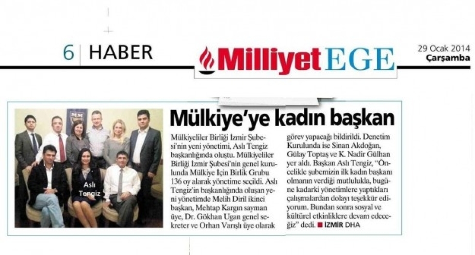 İlk Kadın Başkan