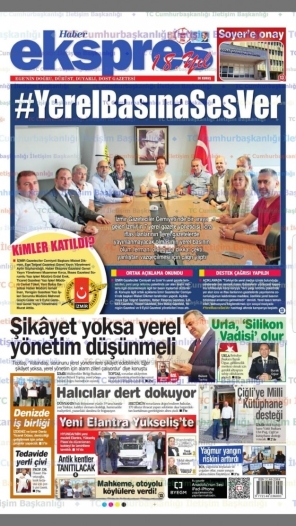 Başkanımız Dr. Ayhan Bülent Toptaş’ın çıkan haberi