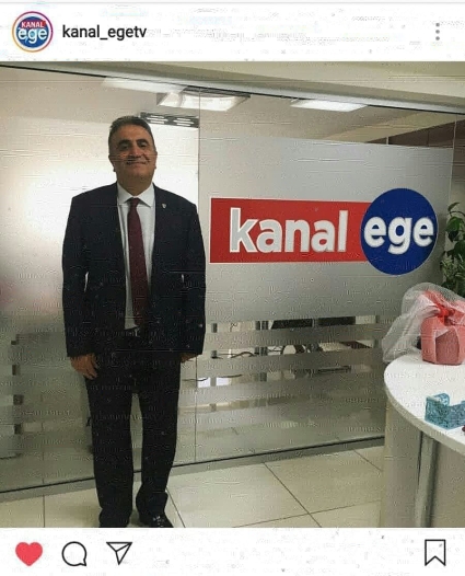 Şube Başkanımız Dr. Ayhan Bülent TOPTAŞ Kanal Ege' de canlı yayın konuğu oldu.