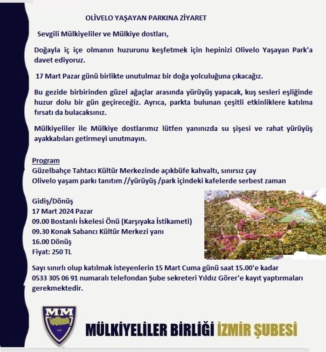 OLİVELO YAŞAYAN PARK ZİYARETİ