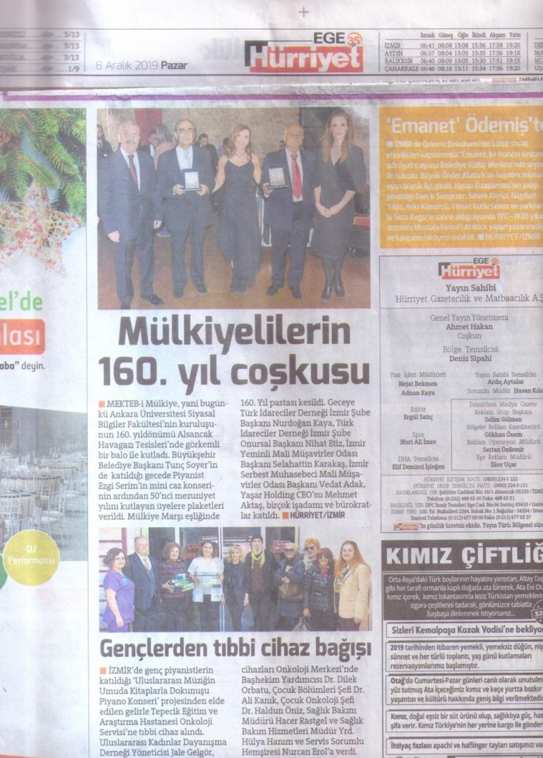 Kuruluşumuzun 160. Yıl Coşkusu